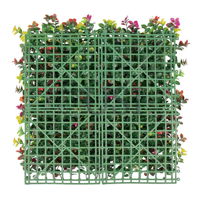 Mini Ivy Leaf Green Hedge Mat, 20x20in, Multi