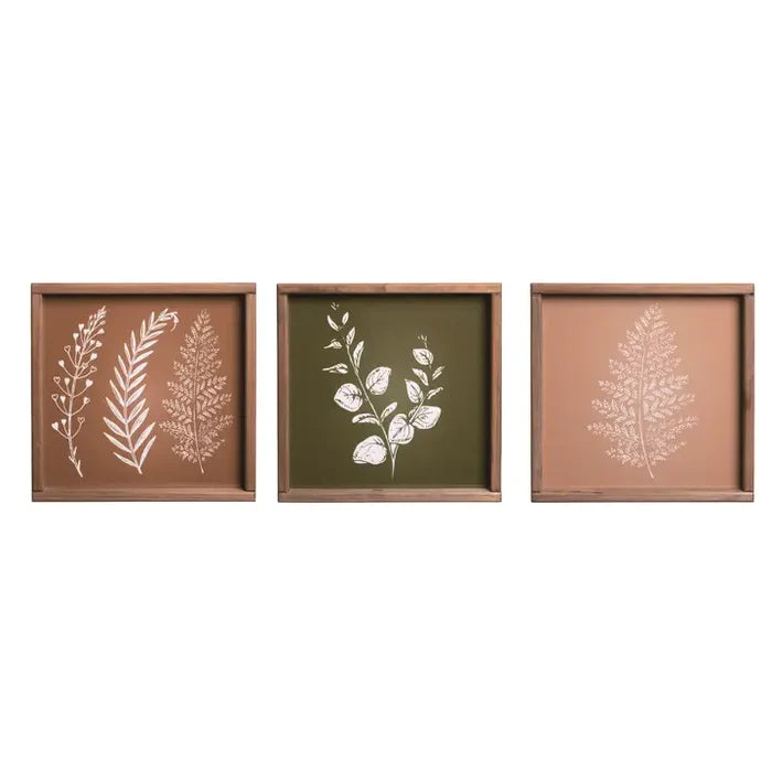 Multicolor Spring Calming Block Art