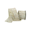 Multicolored Tweed Ribbon, 2.5" X 10YD