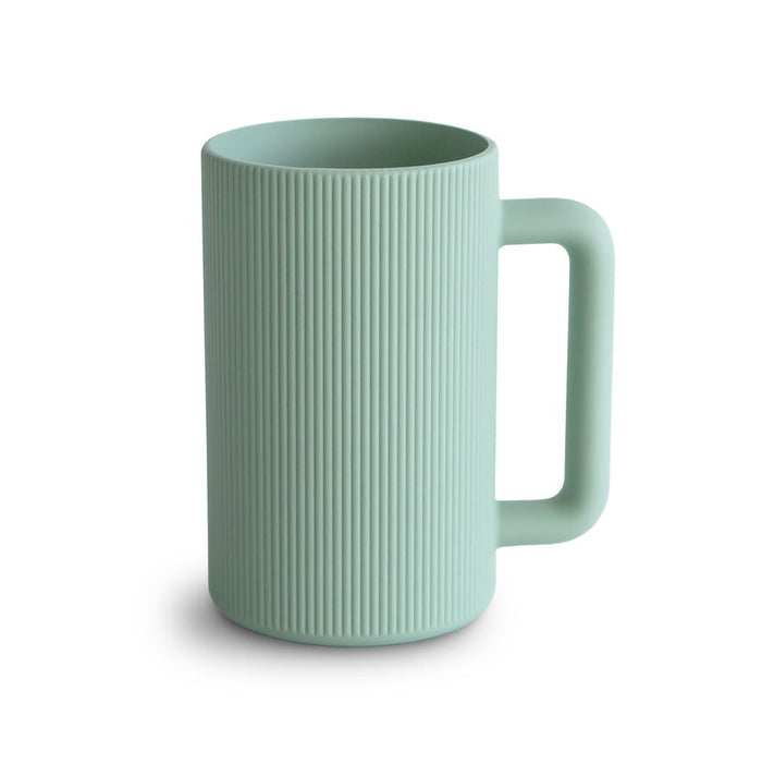 Mushie - Bath Rinse Cup - Cambridge Blue - Mabel & Fox