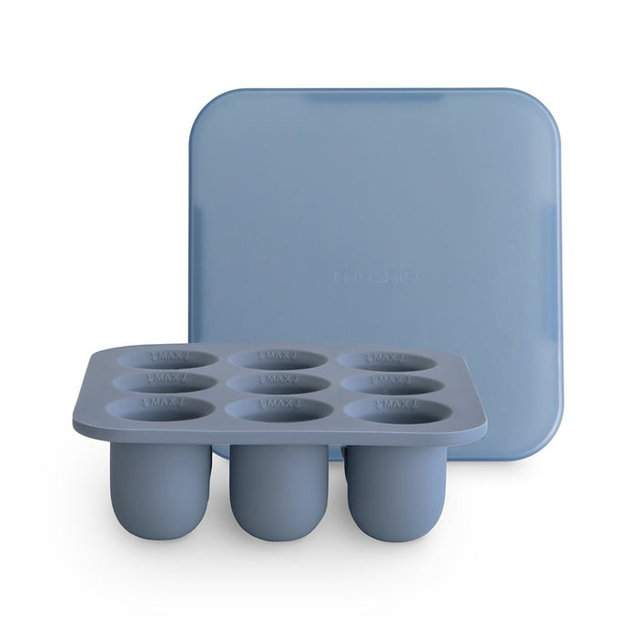 Mushie - Fresh Food Feeder - Freezer Tray - Tradewinds - Mabel & Fox