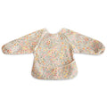 Mushie - Long Sleeve Bib - Pastel Blooms - Mabel & Fox