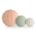Mushie - Nesting Spheres Sensory Toy -Blush - Mabel & Fox
