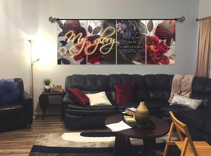 Also available as hanging banners.
