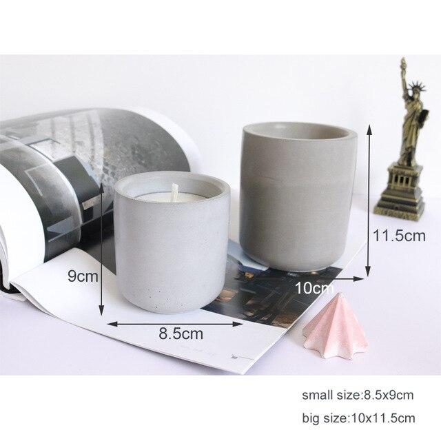 "Nairow" Candle holder silicone mold - madmolds -