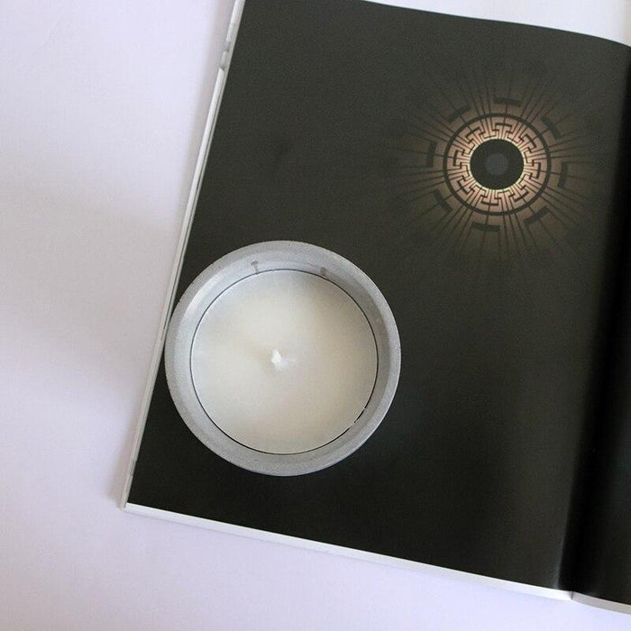 "Nairow" Candle holder silicone mold - madmolds -
