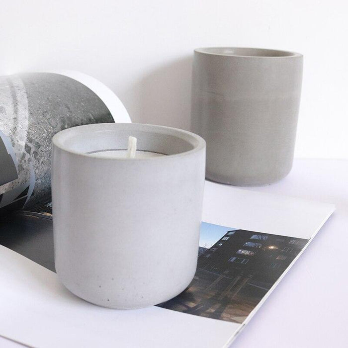 "Nairow" Candle holder silicone mold - madmolds -