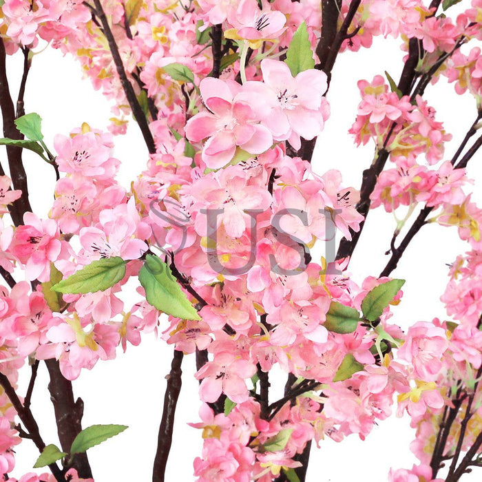 Natural Cherry Blossom Flower Tree Potted, 4.5ft, Pink