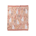 nature bunny baby blanket
