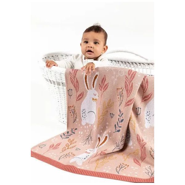 bunny rabbit baby blanket newborn baby gift