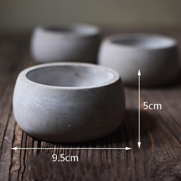 Neolith flowerpot silicone mold - madmolds -