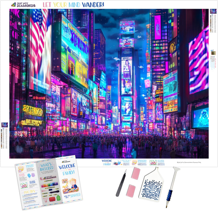 Neon Nights in Times Square