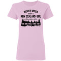 Never Mess With A New Zealand Girl T-Shirt - T-shirt Teezalo
