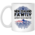 New Zealand Family Mug - Mug Teezalo