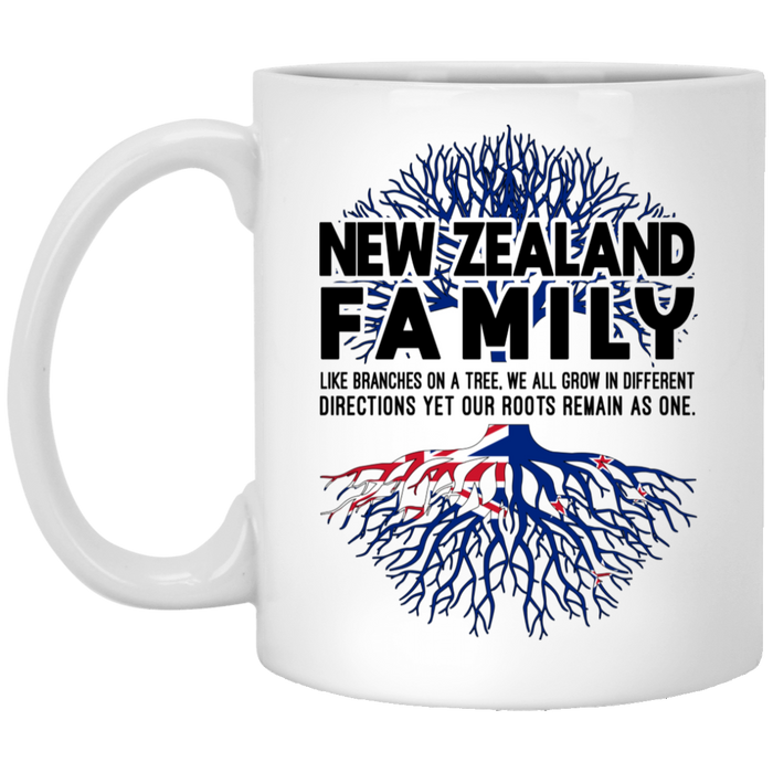 New Zealand Family Mug - Mug Teezalo