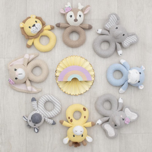 Cute Knitted Rattles collection