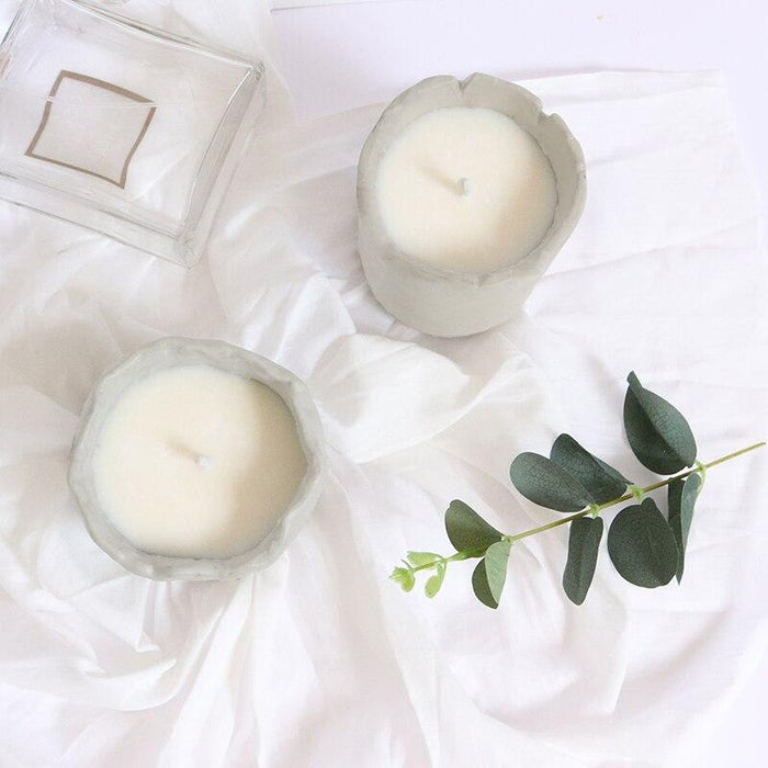 "Nollon" Candle holder silicone mold - madmolds -