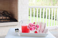 nora fleming melamine pinstripe tray