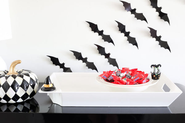 nora fleming melamine pinstripe tray