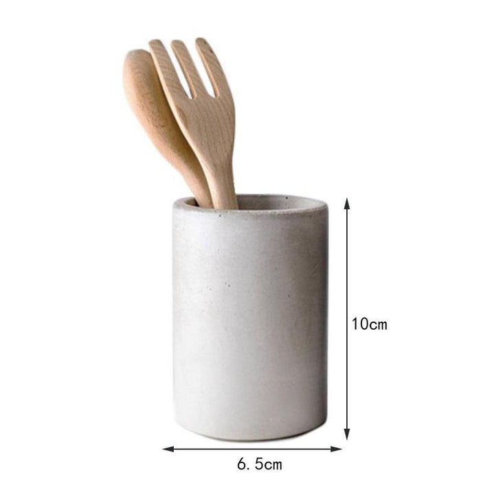 "Norch" cylinder holder silicone mold - madmolds -