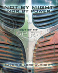 Not By Might - premium canvas