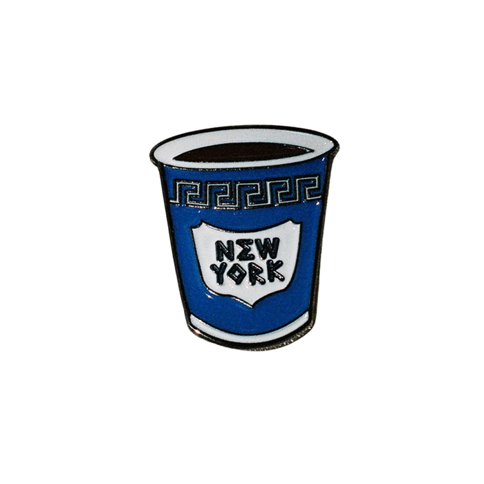 NYC Coffee 1" Enamel Pin