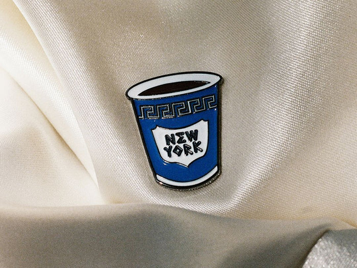 NYC Coffee 1" Enamel Pin