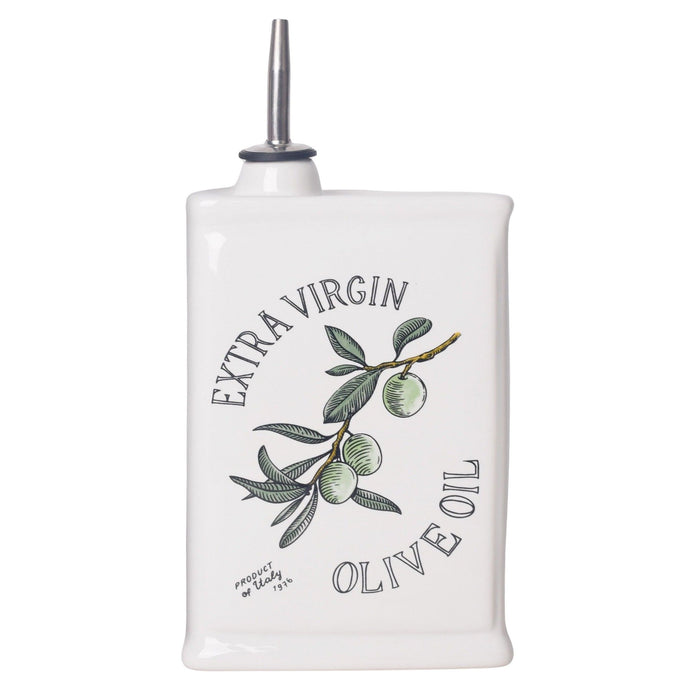 Olive Oil Classic Oil Decanter White 17cm