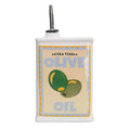 Olive Oil Cucina Oil Decanter White 17cm