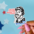 Only Minorities Ruining the Country Sticker