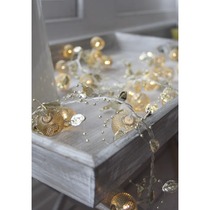 Ora String Lights - Glowing Orbs Along A Delicate Chain