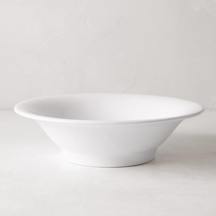 HG Original 10" creamy white ceramic individual bowl with a clean shape and wide rim.