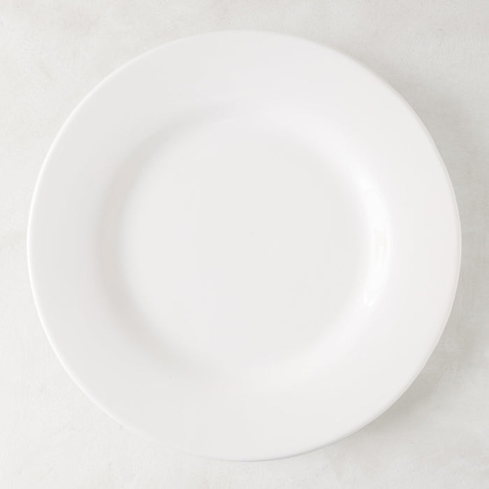 HG Original 12.5" oversized creamy white ceramic dinner plate, classic design.