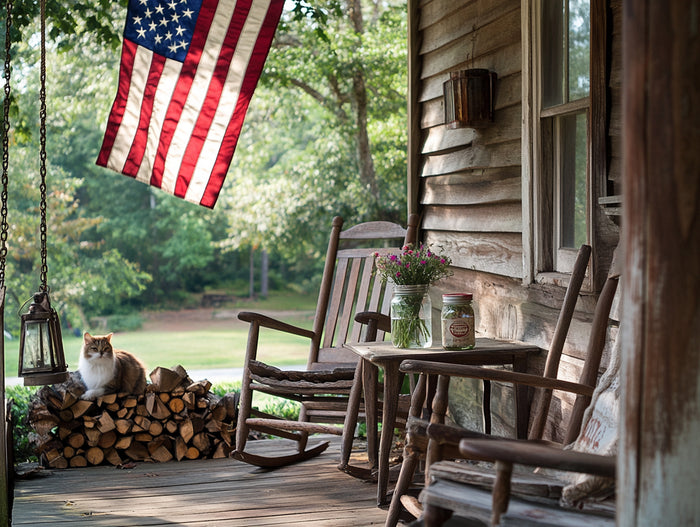 Patriotic Porch