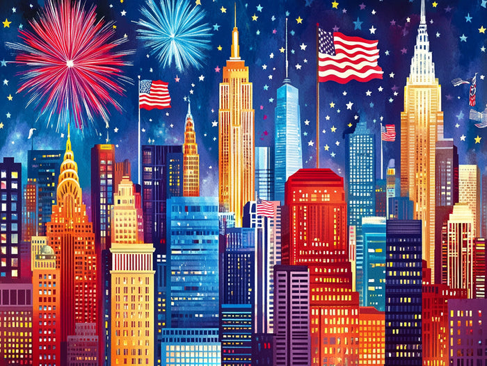 Patriotic Skyline