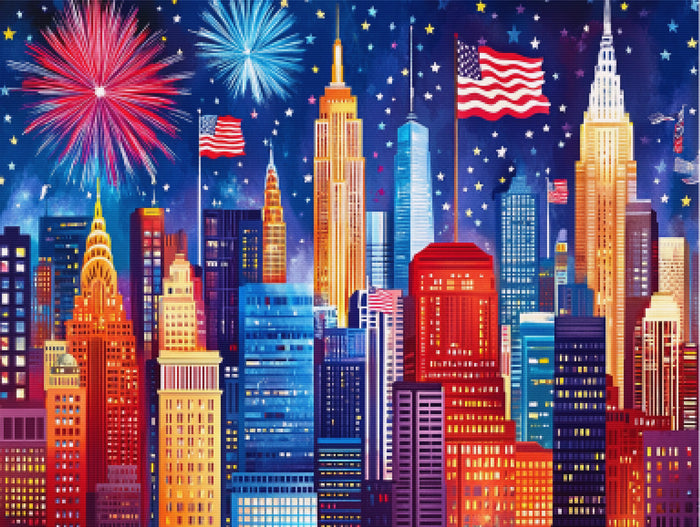 Patriotic Skyline