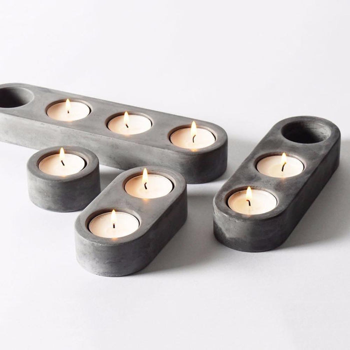 Patron candle holder silicone mold - madmolds -