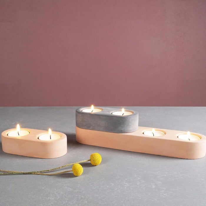 Patron candle holder silicone mold - madmolds -
