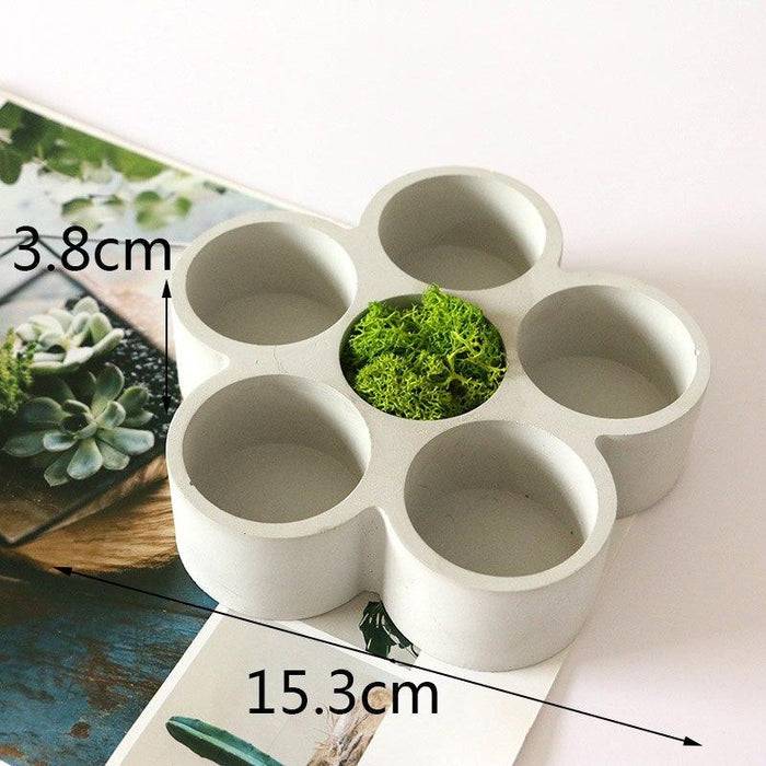 Patron flowerpot silicone mold - madmolds -