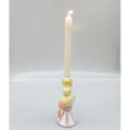 Ceramic bird-shaped candle holder