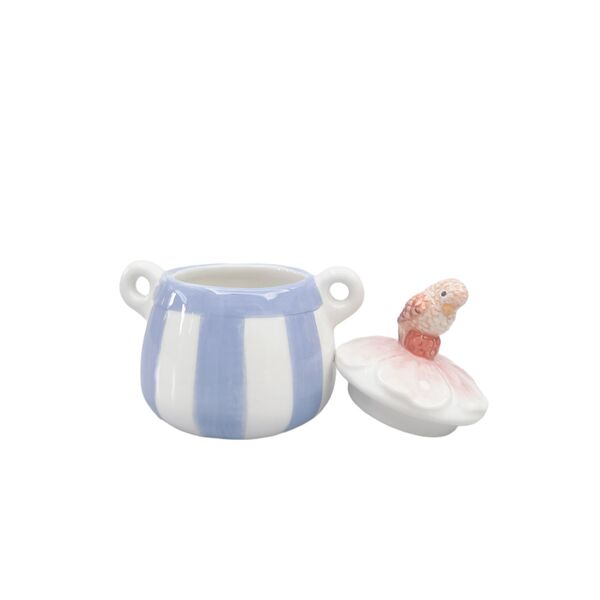 parrot canister with lid