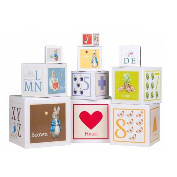 peter rabbit stacking educational blocks for toddlers
