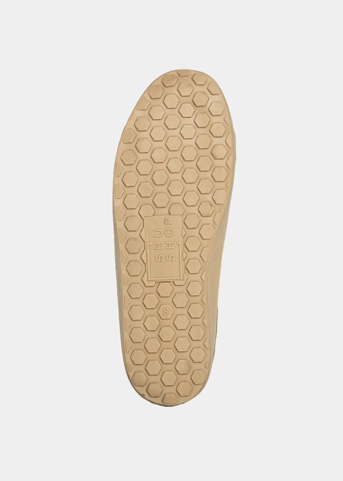 Pia Camel Suede Slip On Sneaker