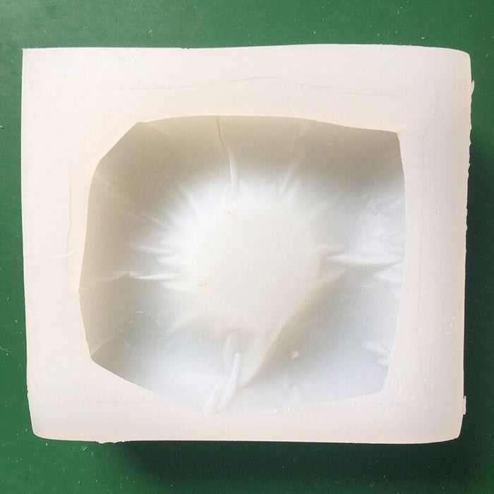 Pillow candlestick silicone mold - madmolds -