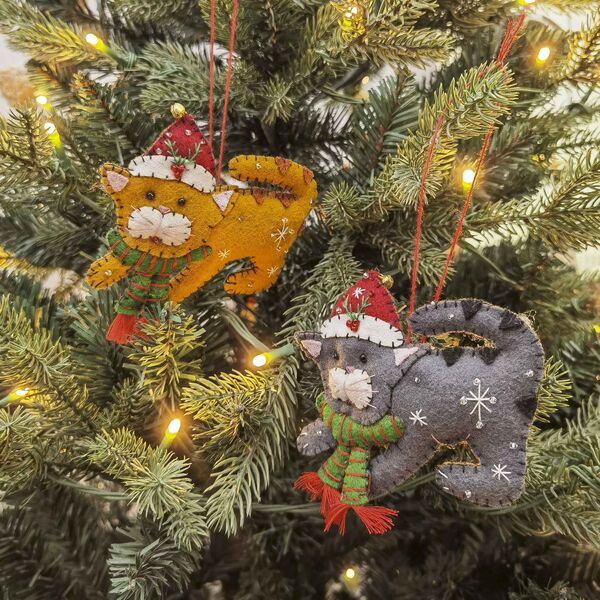 christmas cat decorations