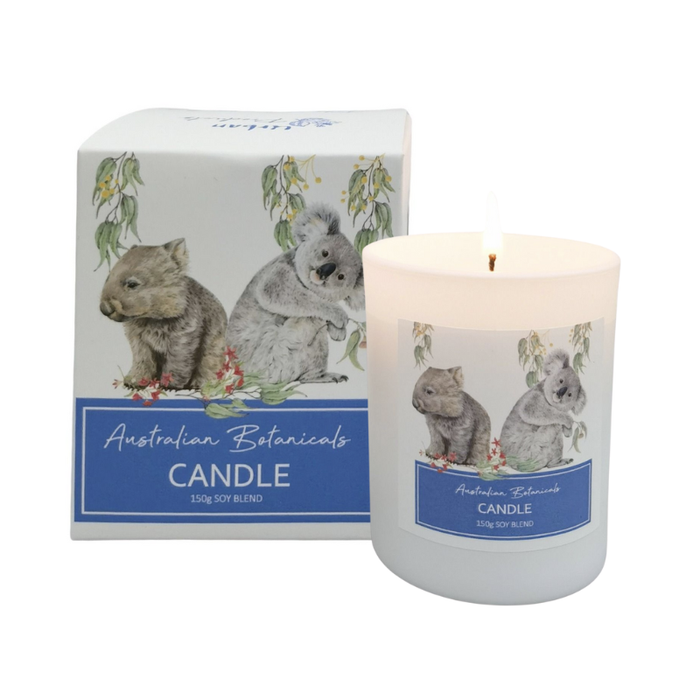 Australian Animals Candle Koala Wombat
