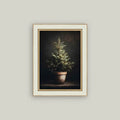 Potted Christmas Tree Art