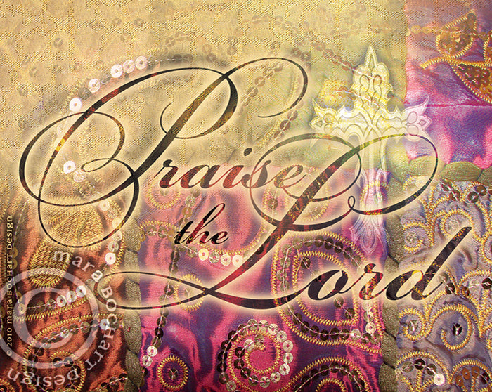 Praise the Lord - frameable print