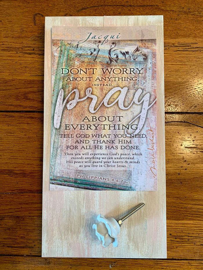 Pray - personalized pallet