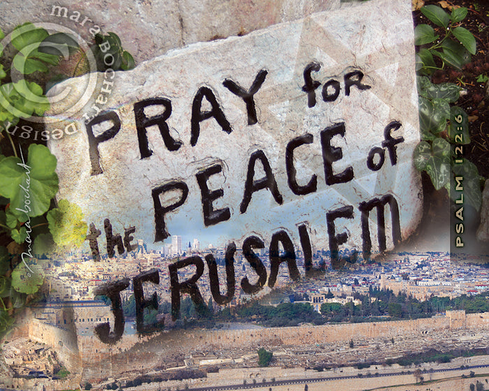 Pray for Peace - frameable print